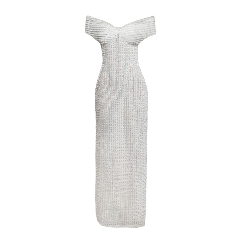 Althea - Elegant Backless Maxi Dress Olivia The Label