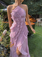Aria - Charming Ruffle Midi Dress Olivia The Label