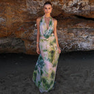 Soraya - Backless Halter Maxi Dress Olivia The Label