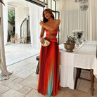 Aurora - Strapless Maxi Dress Olivia The Label
