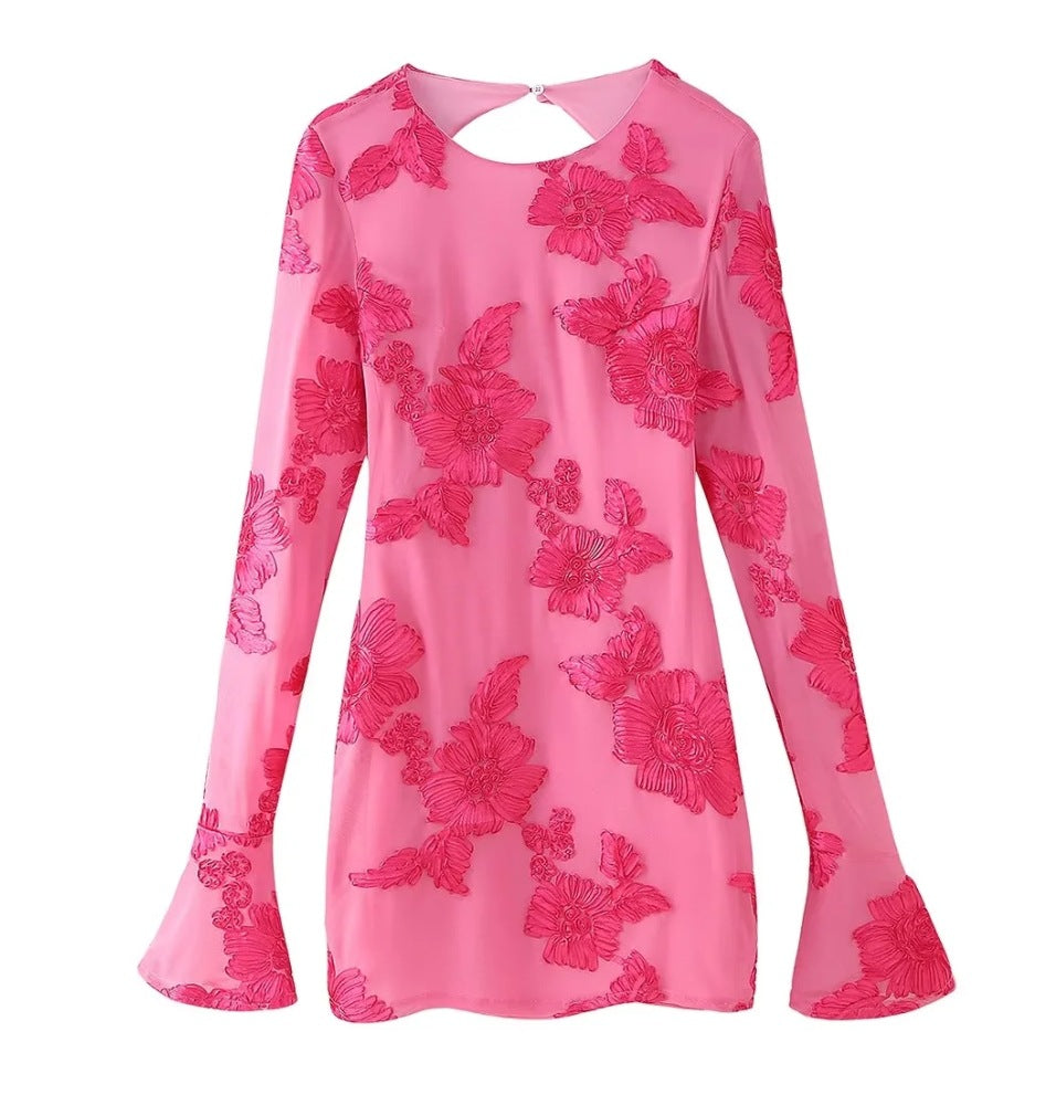 Zali - Floral Mini Dress Olivia The Label