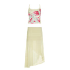 Adelaide - Floral Print Mesh Two Piece Set Olivia The Label