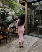 Vienna - Maternity Casual Long Sleeved Midi Dress Olivia The Label