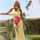 Isolde - Backless Maxi Dress Olivia The Label