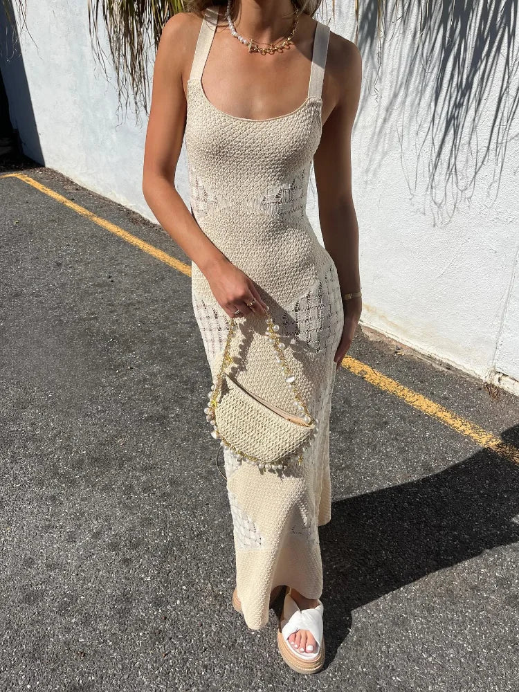 Clover - Knitted Maxi Dress Olivia The Label