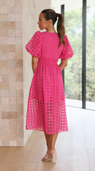 Hallie - Elegant Summer Midi Dress Olivia The Label