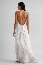 Selene Backless Maxi Dress Dresses Olivia The Label