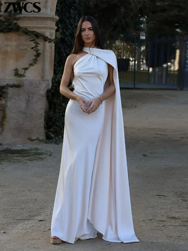 Hattie - Timeless Cape Gown Olivia The Label