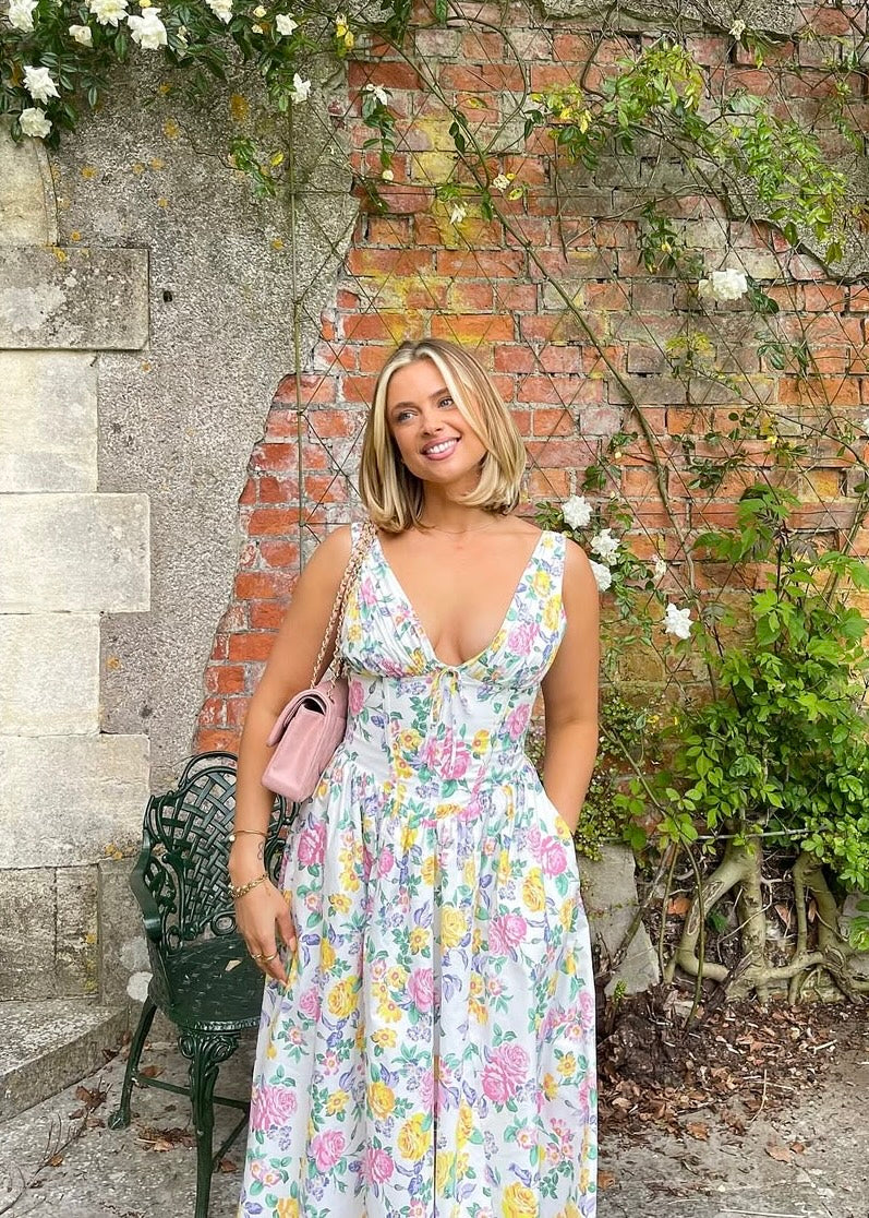 Amelia - Elegant Summer Midi Dress Olivia The Label