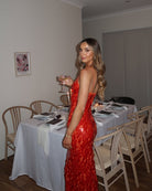 Clara - Sequin Maxi Long Dress Olivia The Label