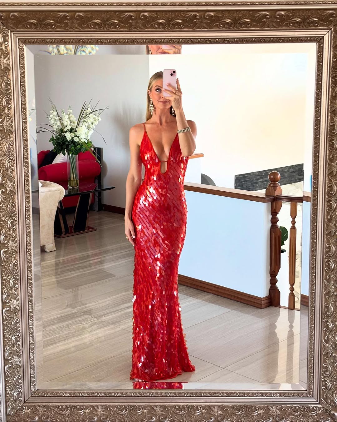 Clara - Sequin Maxi Long Dress Olivia The Label