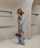 Ava - Pastel Maxi Dress Olivia The Label