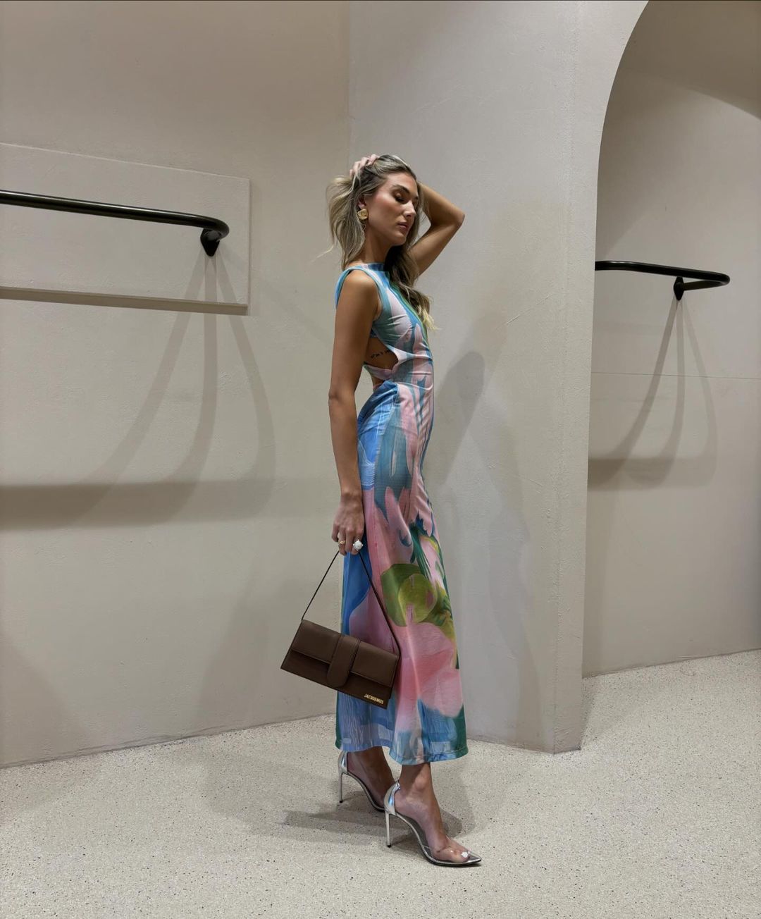 Ava - Pastel Maxi Dress Olivia The Label