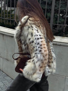 Cambria Faux Fur Coat Olivia The Label