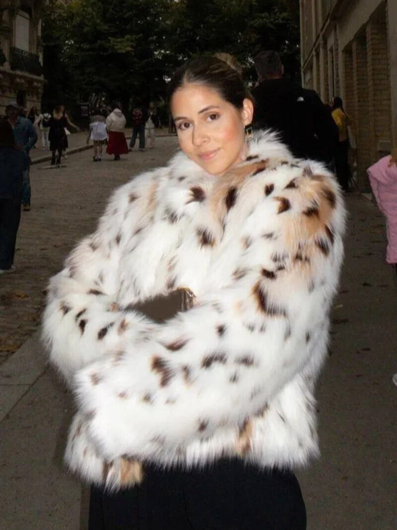 Cambria Faux Fur Coat Olivia The Label