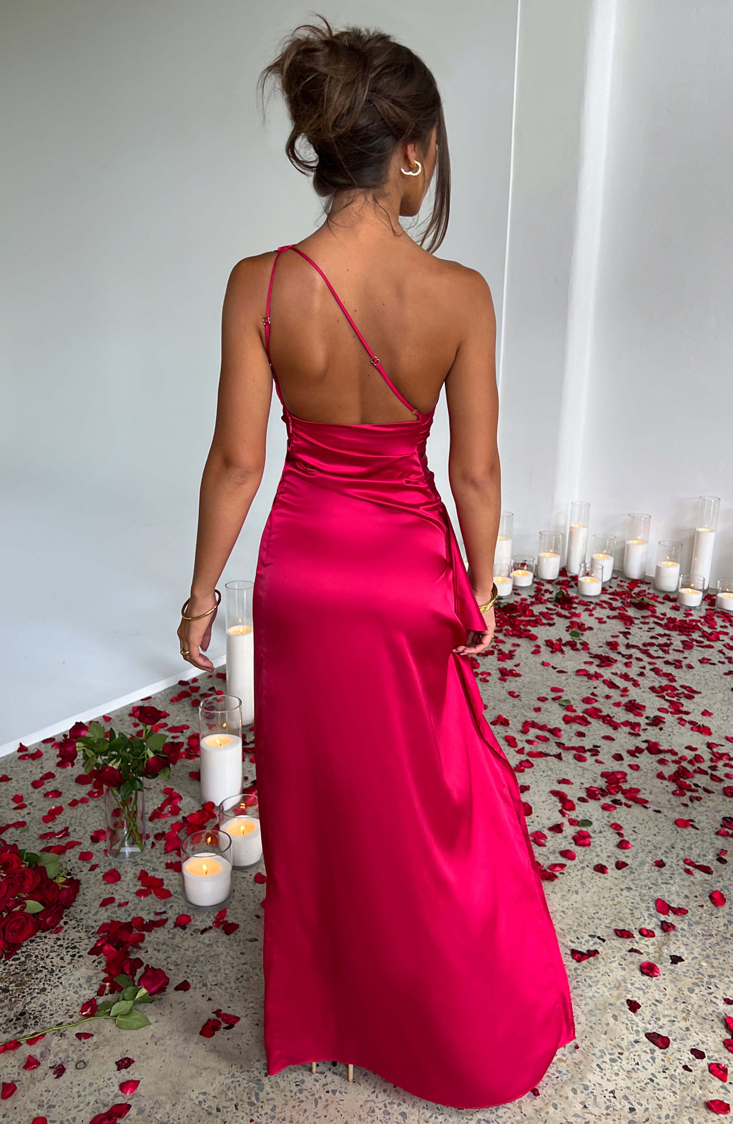 Georgia - One Shoulder Maxi Dress Olivia The Label