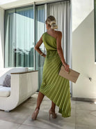 Sophia - Romantic Flower Midi Dress Olivia The Label