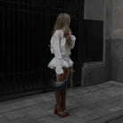 Brontë - Pleated Mini Dress Olivia The Label