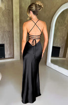 Eliza - Satin Maxi Dress Olivia The Label