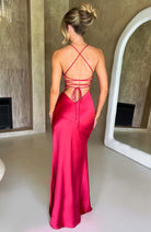 Eliza - Satin Maxi Dress Olivia The Label
