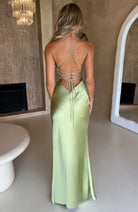 Eliza - Satin Maxi Dress Olivia The Label