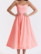 Jenna Elegant Midi Dress Olivia The Label