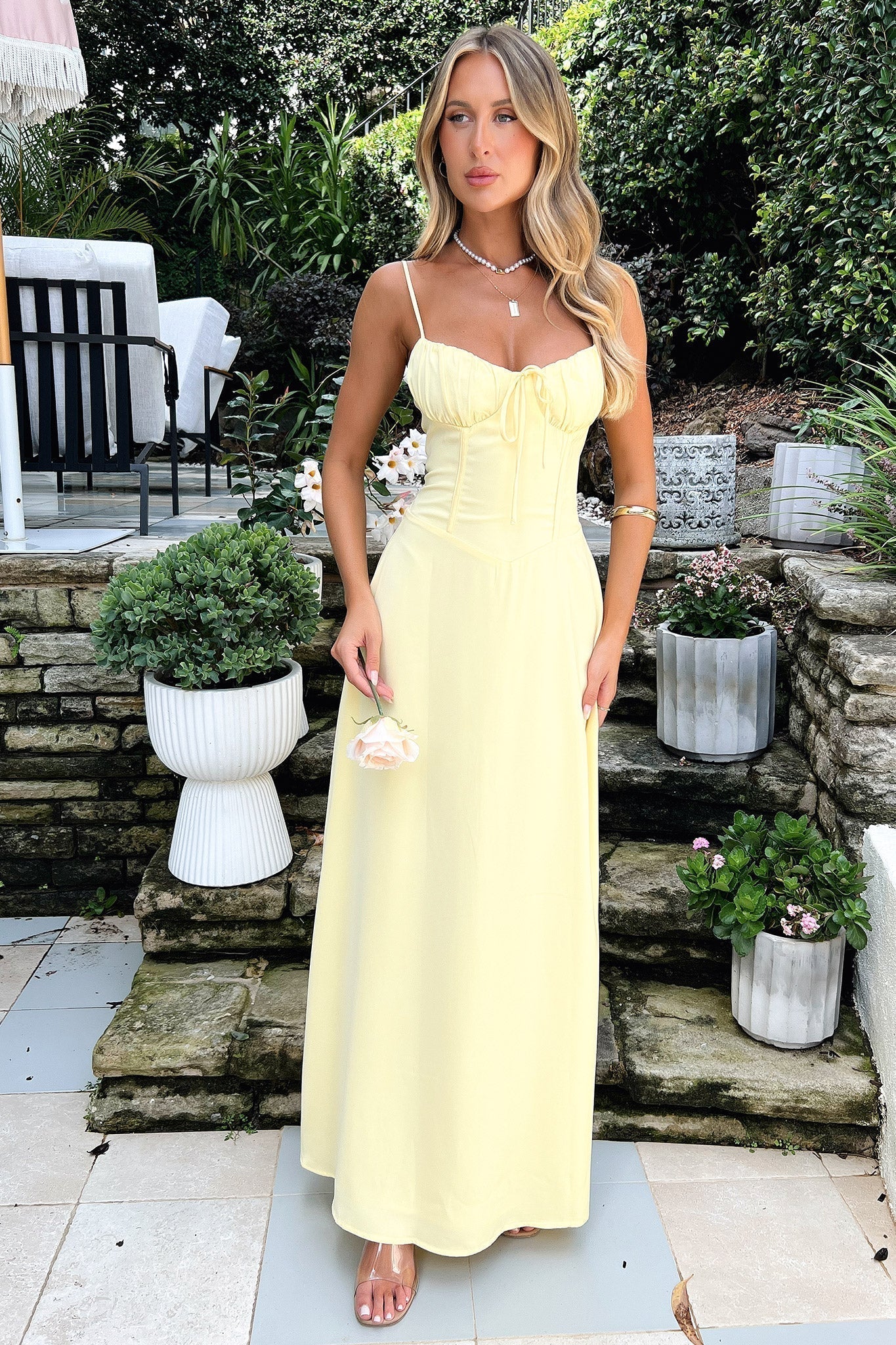 Audrey - Elegant Maxi Dress Olivia The Label