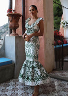 Kirra - Ruffled Maxi Dress Olivia The Label