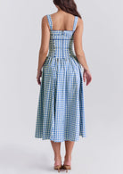 Zaria - Sleeveless Midi Sundress Olivia The Label