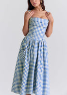 Zaria - Sleeveless Midi Sundress Olivia The Label